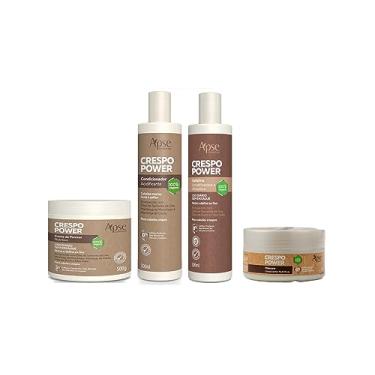 Imagem de Apse Crespo Power Gelatina e Condicionador e Máscara e Creme de Pentear