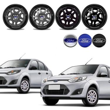 Imagem de Jogo calota Ford Fiesta Hatch Sedan 2010 a 2014 Aro 14