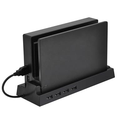Imagem de OSTENT Suporte adaptador de expansão divisor externo com 4 portas USB para Nintendo Switch