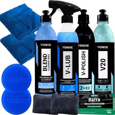 Imagem de Kit Polimento Automotivo Iniciante Produto Vonixx