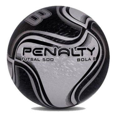 Imagem de Bola Futebol De Salão Penalty Futsal 8 X Preta / Amarela