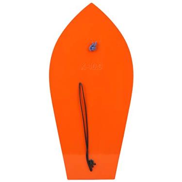 Imagem de Placa de pesca de pesca, placa de mergulho de pesca de pesca laranja, placa de mergulho de pl¨¢stico dur¨¢vel leve para barcos de pesca, placa de mergulho de pesca de corrico para atum rabilho(10#)