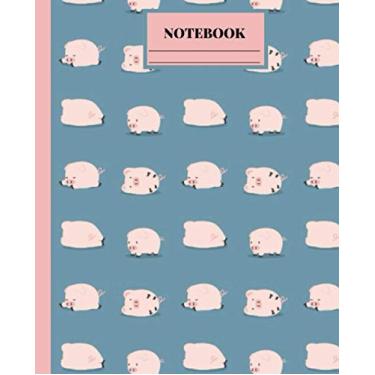 Imagem de Kids pig lined notebook: Kids pig lined composition notebook , buy now yours cute kids pig lined composition notbook.