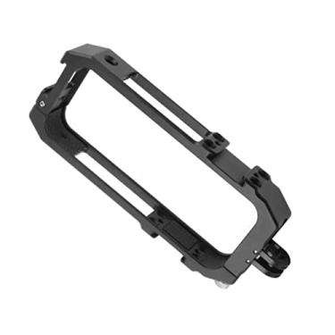Imagem de ZEZEFUFU 1 peça CNC gaiola protetora CNC liga ação câmera capa protetora para Insta360 ONE X2