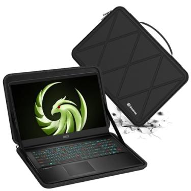 Imagem de Smatree Capa protetora rígida de EVA compatível com laptop MSI Alpha 17 C7V de 17,3 polegadas, para notebook MSI Raider GE76/GE77 HX de 17,3 polegadas, para MSI GE76 Dragon TIAMAT 11UH-282 bolsa para