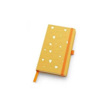 Imagem de Caderno Papertalk Ótima Pautado Slim Coleção Romantic Amarelo - Otima