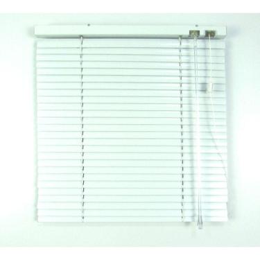 Imagem de Persiana Horizontal 25Mm Alumínio Crisdan Largura 2,20 X 1,60 Altura Branco