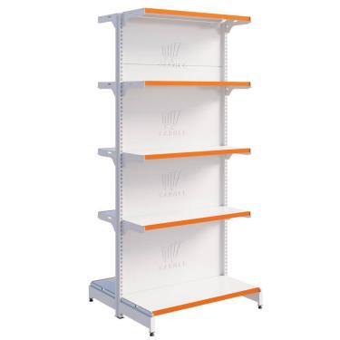 Imagem de Prateleira Gôndola Fit 40 Centro 1 Inicial 1,70m Farmácia Loja Comercio Amapá