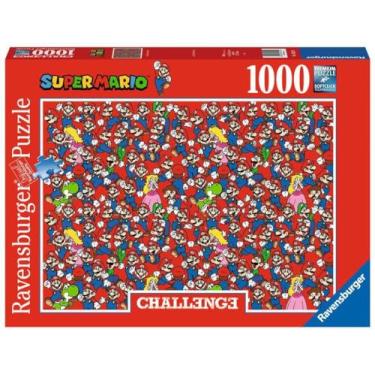 Imagem de Ravensburger Puzzle 16525 - Super Mario Challenge - 1000 Teile Puzzle für Erwachsene und Kinder ab 14 Jahren
