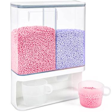 Imagem de Conworld Dispensador de contas de lavanderia - Dispensador de detergente para roupas, fácil acesso a contas perfumadas, organização de lavanderia adequado para contas de lavanderia, pó de lavanderia