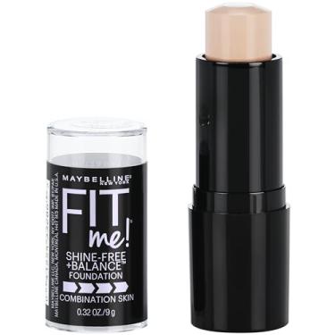 Imagem de Maybelline Fit Me - Shine Free Foundation 110 Porcelain 0.32 oz