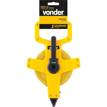 Imagem de Trena Fibra Caixa Aberta - Vonder | 30 Metros  38.69.303.030
