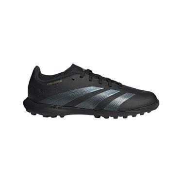 Imagem de adidas Tênis infantil unissex League Predator Turf, Preto/carbono/dourado metálico, 3 Little Kid