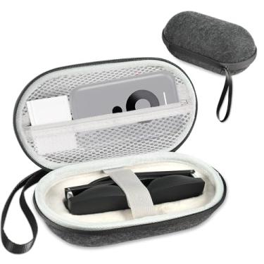Imagem de SARLAR Estojo rígido para óculos e acessórios XREAL One Pro/One/RayNeo Air 3s/Pro/VITURE One XR/AR, capa rígida para óculos inteligentes para feixe e TV Box, adequada para viagens e armazenamento