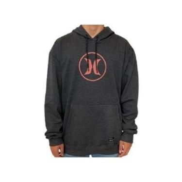 Imagem de Moletom Hurley Circle Icon Mescla-Masculino