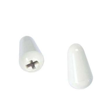 Imagem de Pontas de interruptor para guitarra Fender Stratocaster – Branco – Par