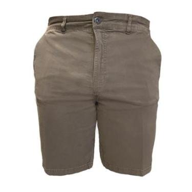 Imagem de Bermuda Ellus Color Twill Power Bolso Reto Verde Militar-Masculino