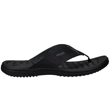 Imagem de Chinelo Masculino Pegada Em Couro Tira Larga 133301 Cor:Marrom;Tamanho:37;Genero:Masculino