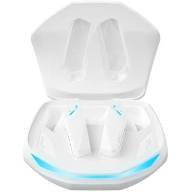 Imagem de Genérico GM2 Pro Fones de ouvido sem fio BT 5.3 360° Surround Dual Mode Som Cancelamento de ruído Branco