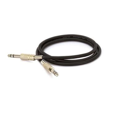 Imagem de Cabo P10 para P10 Estereo Preto - 5 Metros - CIRILO CABOS