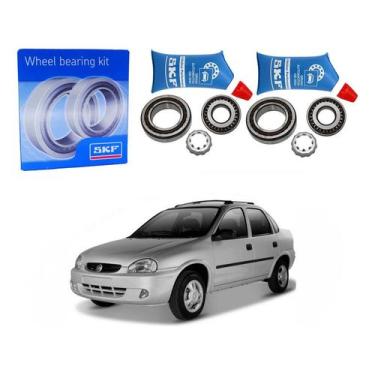 Imagem de Par Kit Rolamento Roda Corsa Sedan 1.0 1.6 2000 A 2002 - SKF