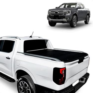 Imagem de Capota Marítima Ranger Limited Cabine Dupla 2023 2024 Com Santo Antonio Original All Black