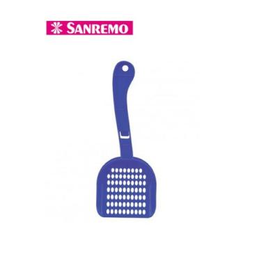 Imagem de Pá Higienica Para Bandeja Caixa de Areia Sanitária Pet Sanremo Rosa ou