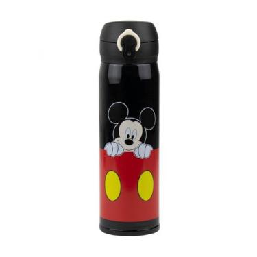 Imagem de Garrafa Térmica Preta Mickey 400ml - Disney - Taimes