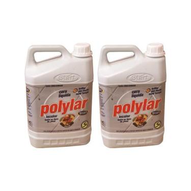 Imagem de Cera Auto Brilho Incolor Polylar 5 Litros 02 Unidades Start