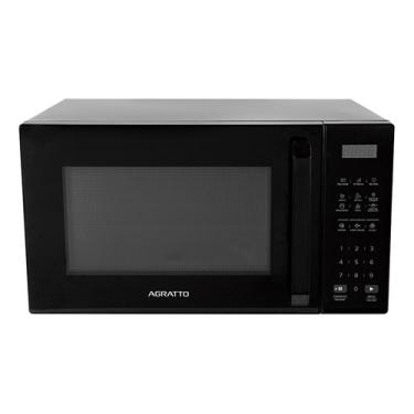 Imagem de Forno Microondas 1400 W 32 L Agratto Preto Agratto Microonda Tipo Midea Brastemp Electrolux Mondial Agratto