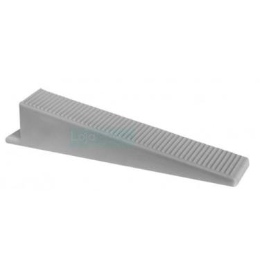 Imagem de Cunha nivelamento para piso porcelato largura 13mm pacote com 100 pcs 