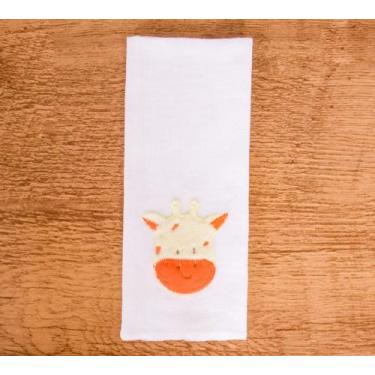 Imagem de Paninho Toalha de Boca Safari Para Bebê Masculino Aplicações Fofas 100