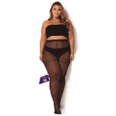 Imagem de KIT 2 Meias Calça Fio 15 Especial - TRIFIL, 2 pretas ee, EE