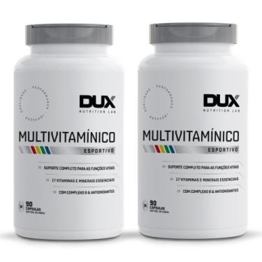 Imagem de Multivitamínico dux  - 2x pote 90 cáps = 180caps - DUX NUTRITION 