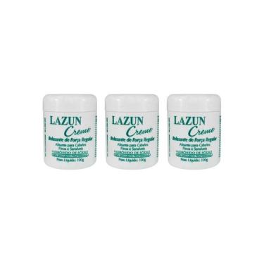 Imagem de Alisante Lazun 100G Verde-Regular-Kit C/3Un