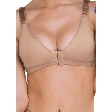 Imagem de Sutiã sem Aro e sem Bojo Olimpo Demillus 61054, Marrom, 42