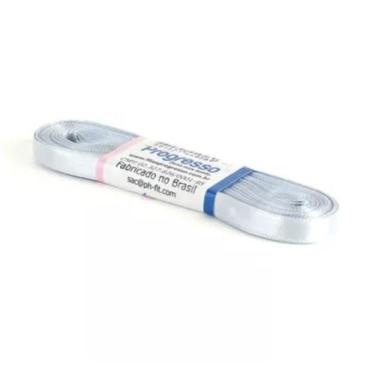 Imagem de Fita de Cetim Progresso 7mm nº1 - 10m Cor 084 Prata - 01 unidade - Fit
