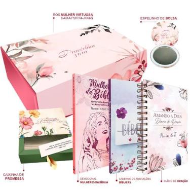 Imagem de Box Mulher Virtuosa + Mulheres da Bíblia Vol. 3 - Livraria Cristã Emme