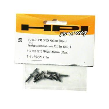 Imagem de Parafuso phillips m3x12mm de automodelo hpiz578