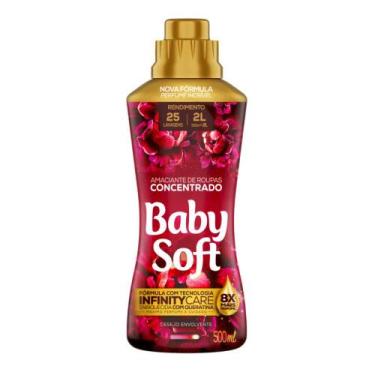 Imagem de Amaciante Concentrado Baby Soft Desejo Envolvente 500ml - Rende 25 Lav