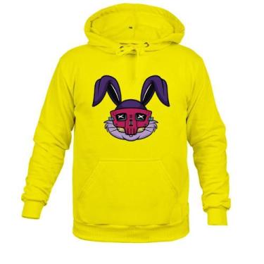 Imagem de Moletom 100% Algodão Canguru Coelinho - Surprass, Amarelo, GG