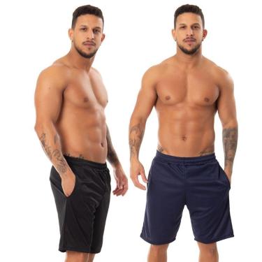 Imagem de Kit 2 Bermuda Frimarket Esportiva com Bolso Masculina-Masculino