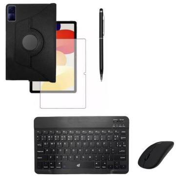 Imagem de Capa + Película + Caneta + Mouse E Teclado Compatível com Redmi Pad 11