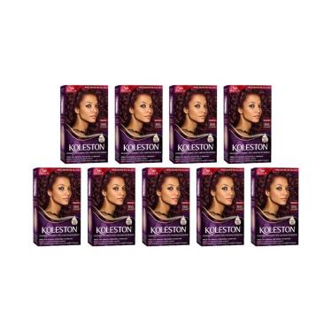 Imagem de Coloraçao Koleston 366 Acaju Purpura - Kit C/9Un