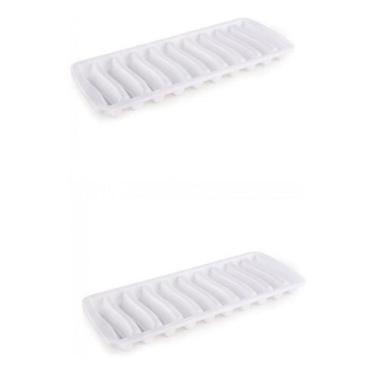 Imagem de 2x Forma Gelo Palito P/ Garrafa Plasutil Freezer Geladeira