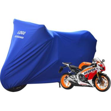 Imagem de Capa Para Moto Honda Cbr 1000 Rr Repsol Tecido Helanca Lycra - MZ Auto