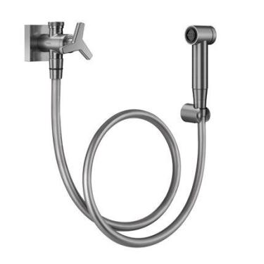 Imagem de Ducha Higiênica City Grafite Escovado - Docol - DOCOL CHROMA