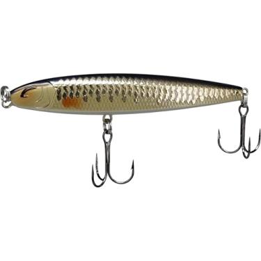 Imagem de Bill Lewis TWITCHBAIT Depth Strike 5/226.8 g / 24K SHAD - Ganchos Mustad Premium - Isca envelhecida com som de peixe - Profundidade: afundamento - 1 Peça