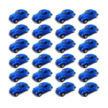 Imagem de Kit 24x Brinquedo carrinho Fusca de propulsão - AP TOYS