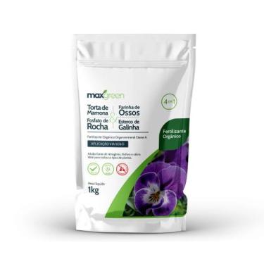 Imagem de Adubo Natural Orgânico Completo 4 em 1 Com Esterco 1kg - Forth Jardim